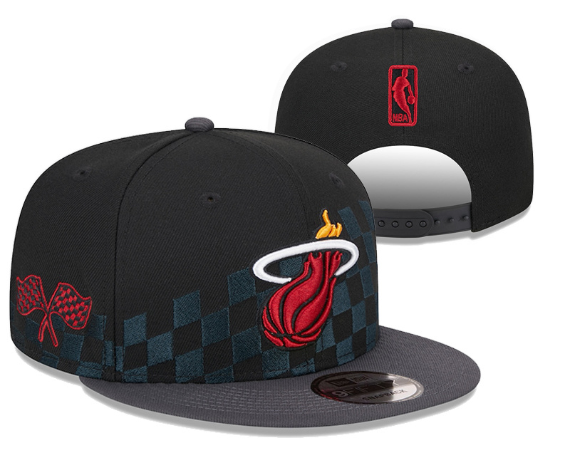 Miami Heat Stitched Snapback Hats 048